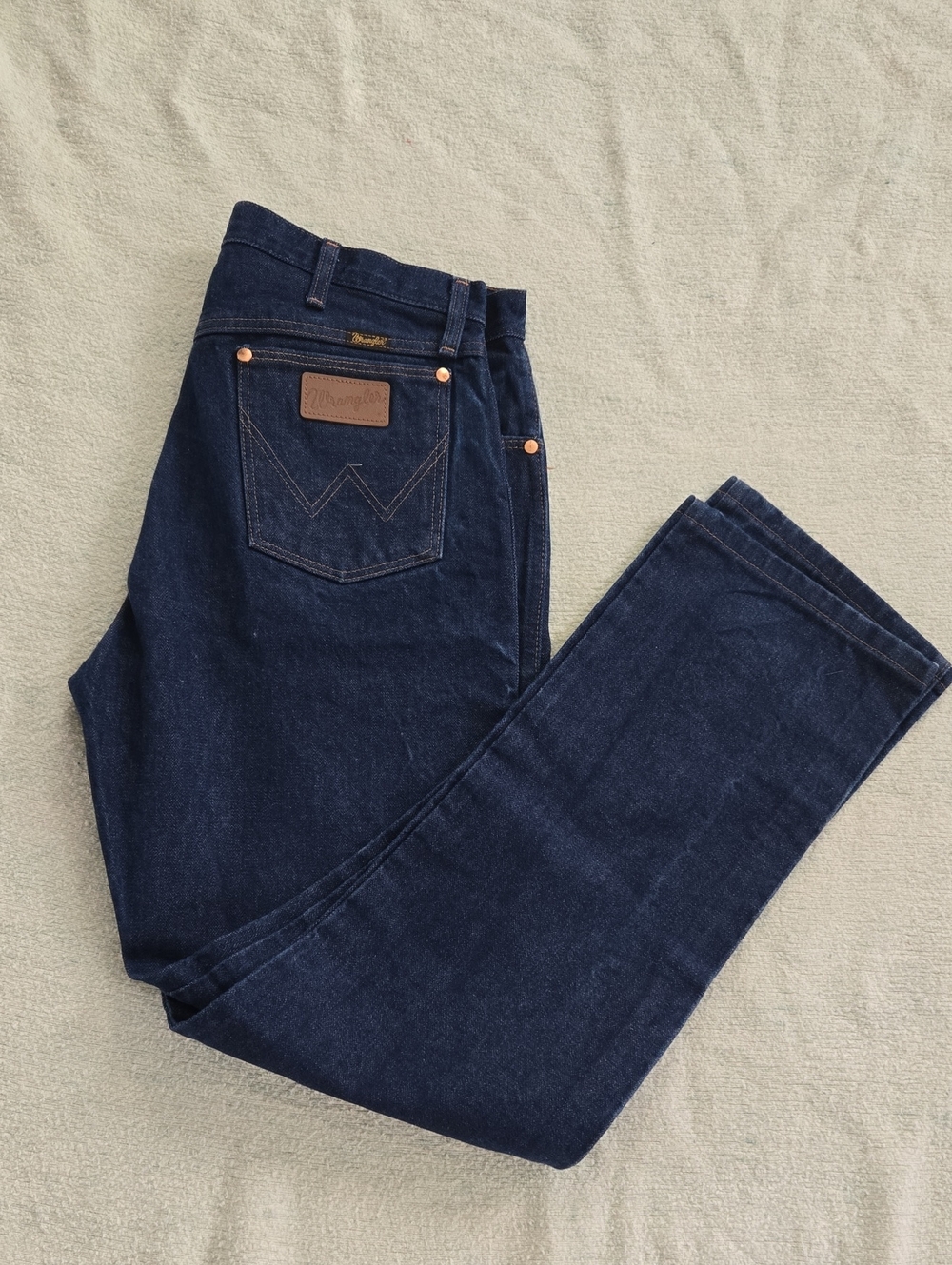 Wrangler Men's Indigo Straight Jeans